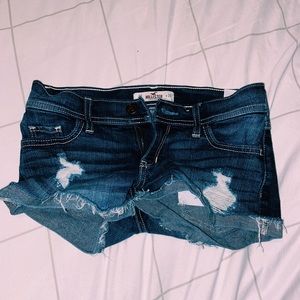hollister jean shorts